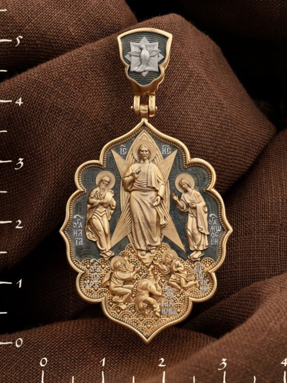 Образок из золота