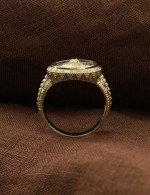 Кольцо из лимонного золота 585 пробы