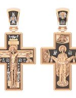 Крест из золота 585 пробы