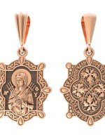 Образок из золота 585 пробы