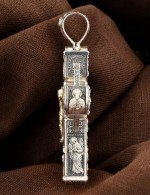 Крест из серебра и золота