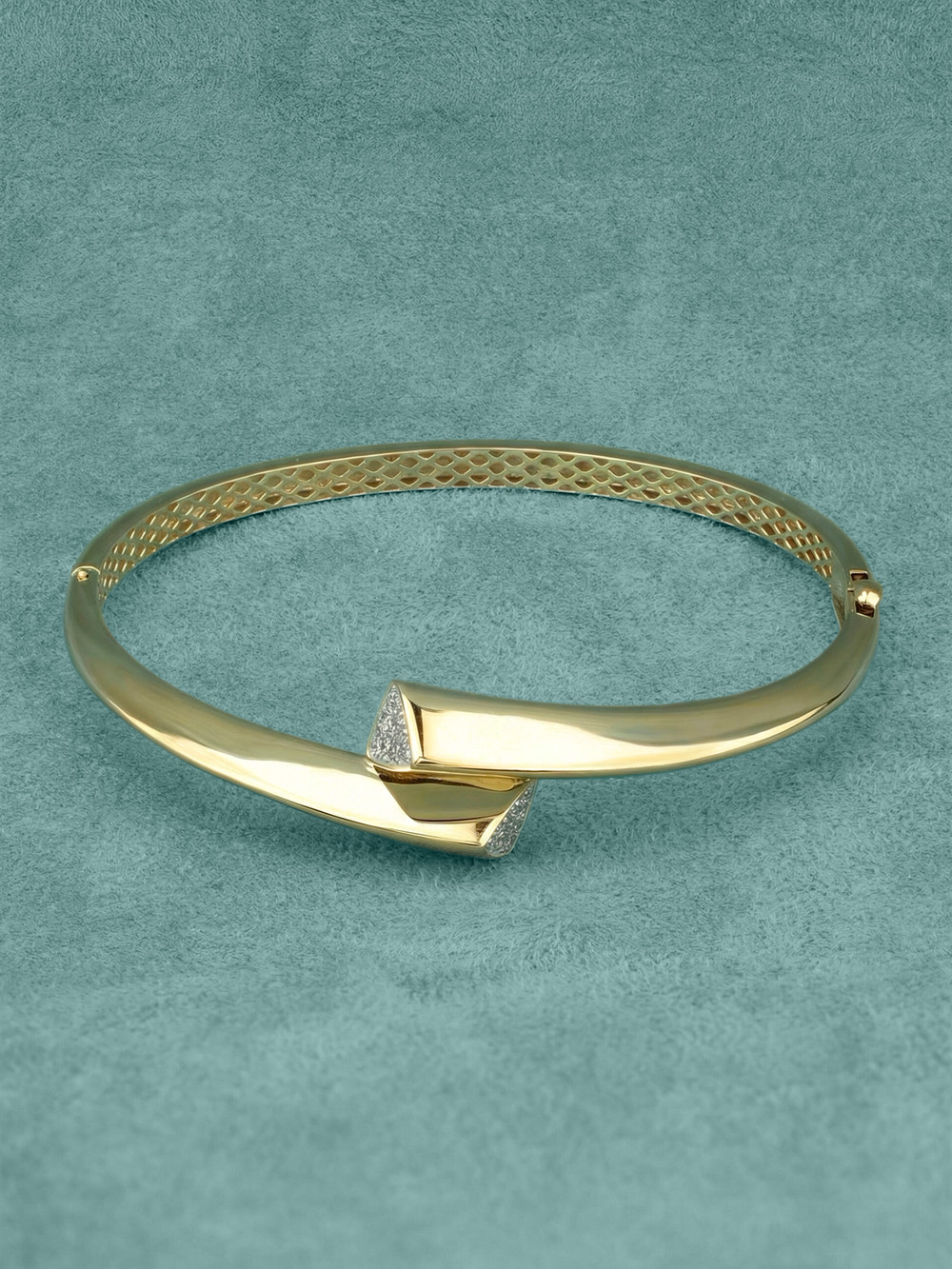 Браслет из лимонного золота c бриллиантами