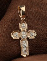 Крест из золота 585 пробы