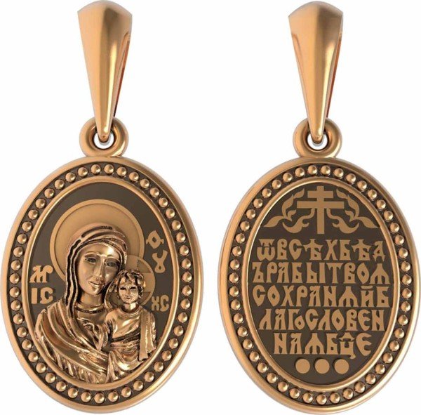 Образок из золота