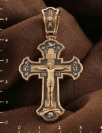 Крест из золота 585 пробы