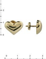 Серьги из лимонного золота 585 пробы
