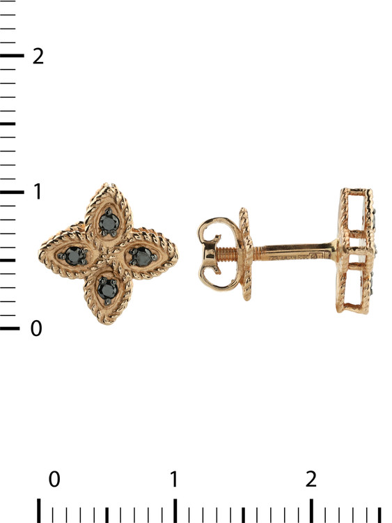 Серьги из золота c бриллиантами