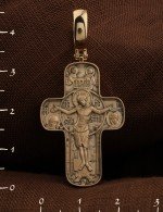 Крест из золота 585 пробы