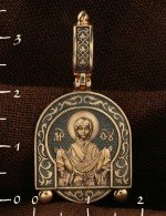 Образок из золота 585 пробы