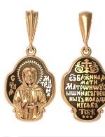 Образок из золота 585 пробы
