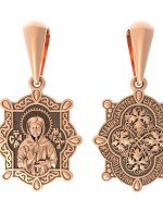 Образок из золота 585 пробы