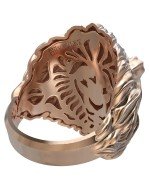 Кольцо из золота 585 пробы c эмалью