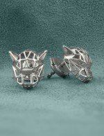 Серьги из белого золота 585 пробы