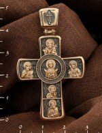Крест из золота 585 пробы