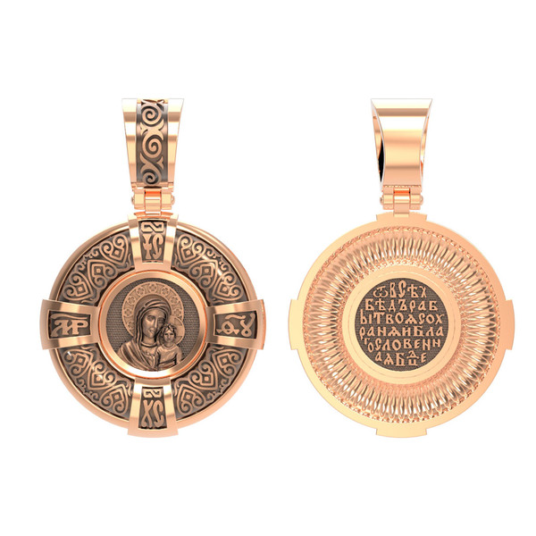 Образок из золота