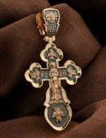 Крест из золота 585 пробы