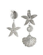 Серьги из белого золота 585 пробы