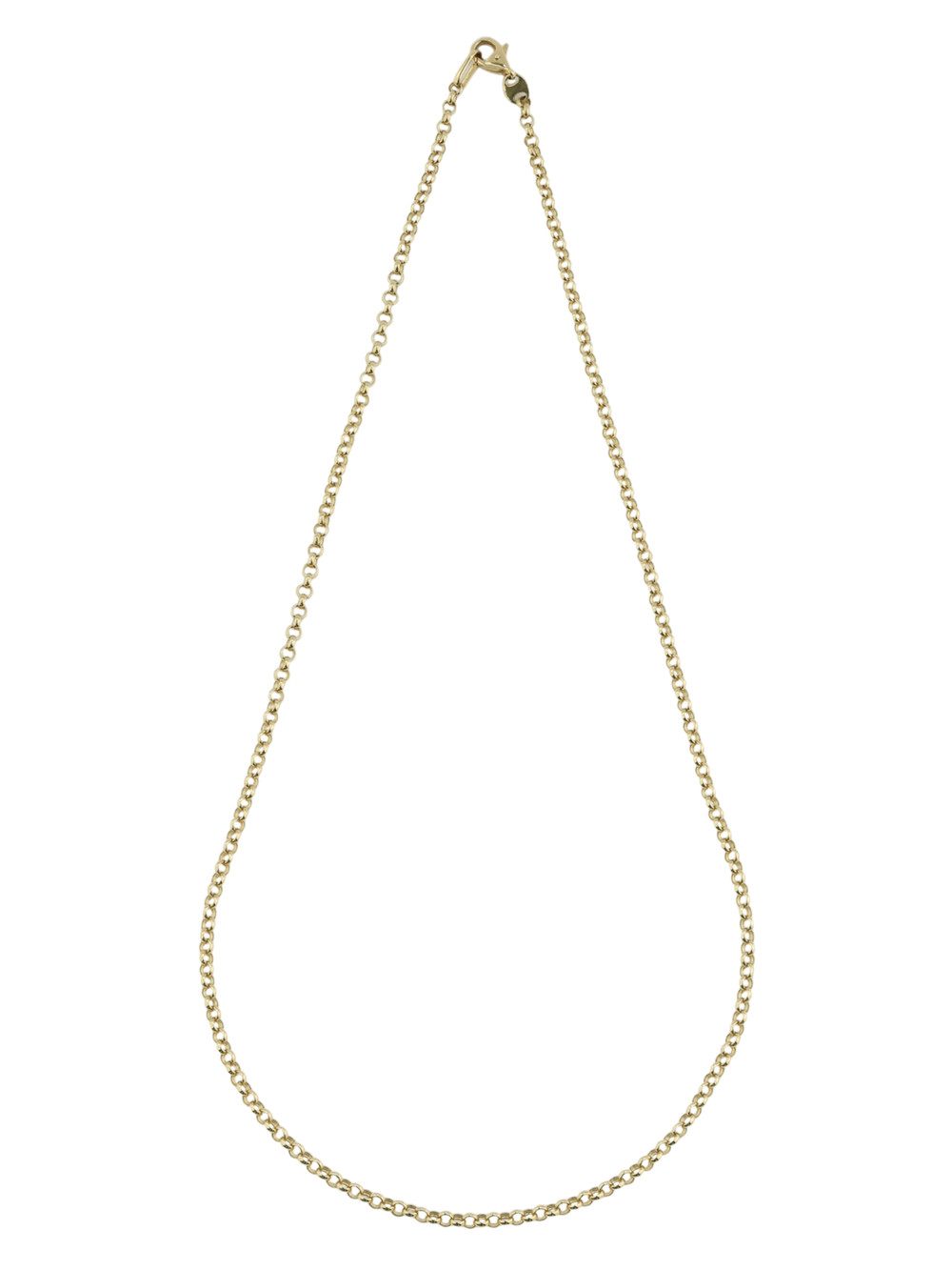 Цепь из лимонного золота