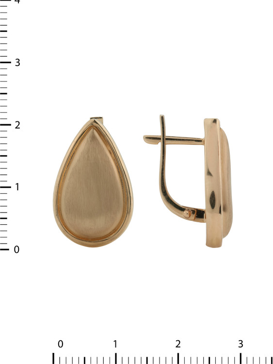 Серьги из золота