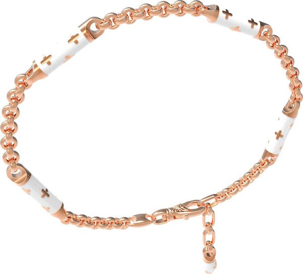 Браслет из золота c эмалью