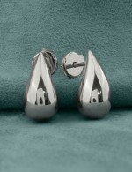 Серьги из белого золота 585 пробы