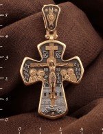 Крест из золота 585 пробы
