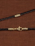 Гайтан из лимонного золота