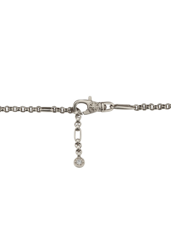 Браслет из белого золота c бриллиантами, лазуритом и перламутром