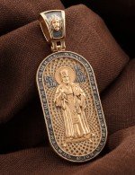 Образок из золота 585 пробы