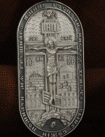 Образок из белого золота 585 пробы