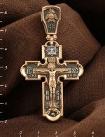 Крест из золота 585 пробы