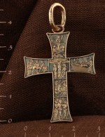 Крест из золота 585 пробы