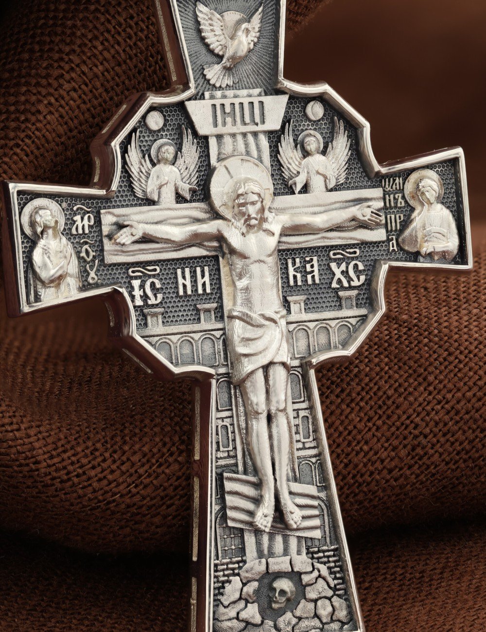 Крест из серебра