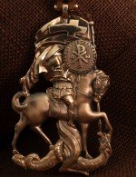 Образок из золота 585 пробы