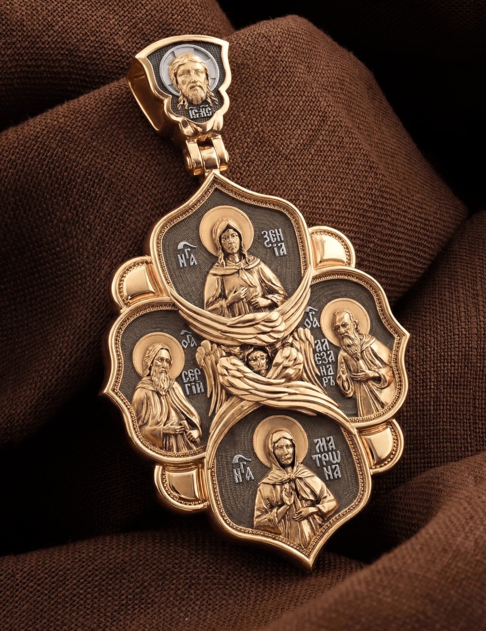 Образок из золота