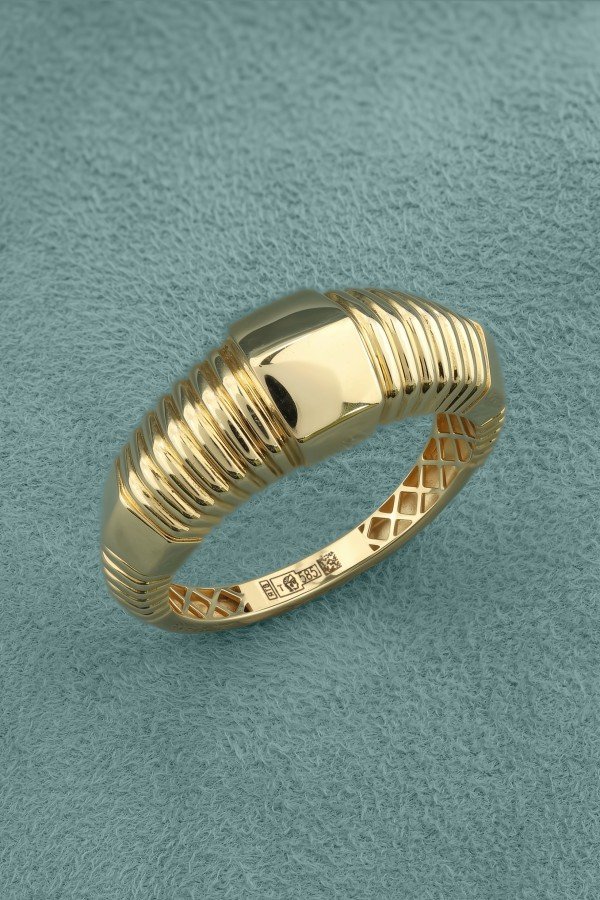 Кольцо из лимонного золота 585 пробы