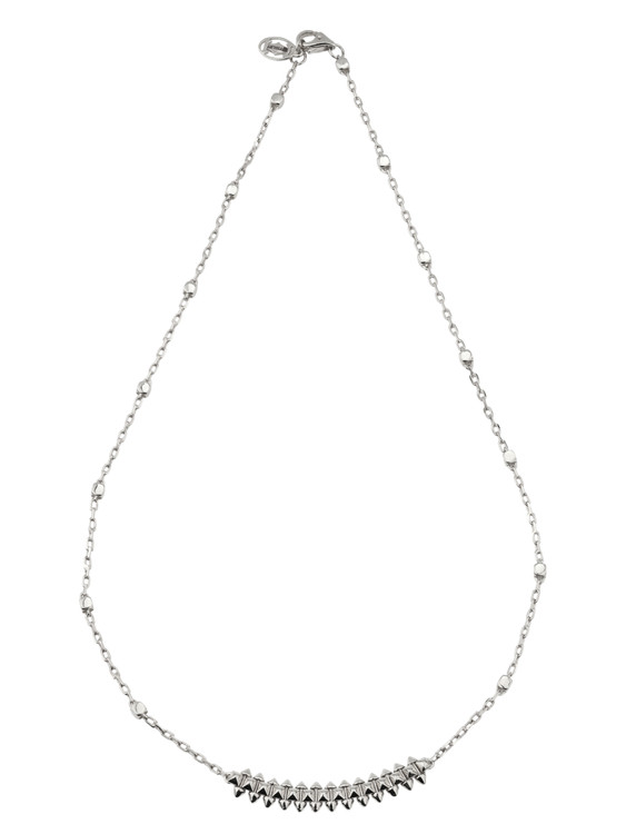 Колье из белого золота