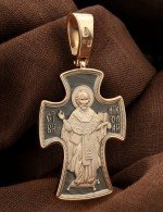 Крест из золота 585 пробы