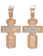 Крест из золота 585 пробы