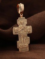 Крест из золота 585 пробы