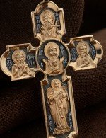 Крест из золота 585 пробы
