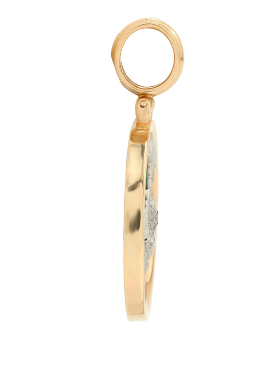 Подвеска из золота c эмалью