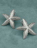 Серьги из белого золота