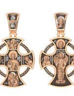 Крест из золота 585 пробы