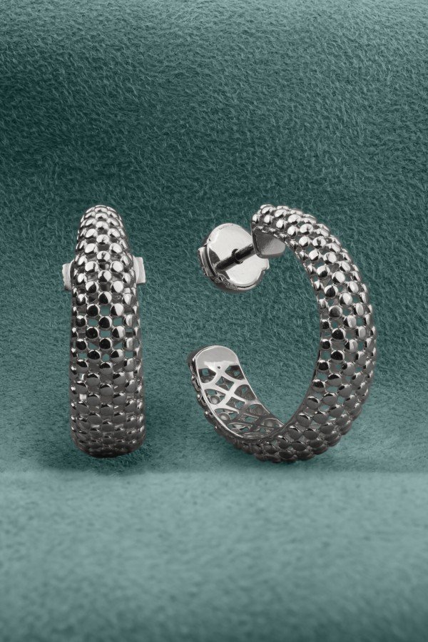 Серьги из белого золота 585 пробы