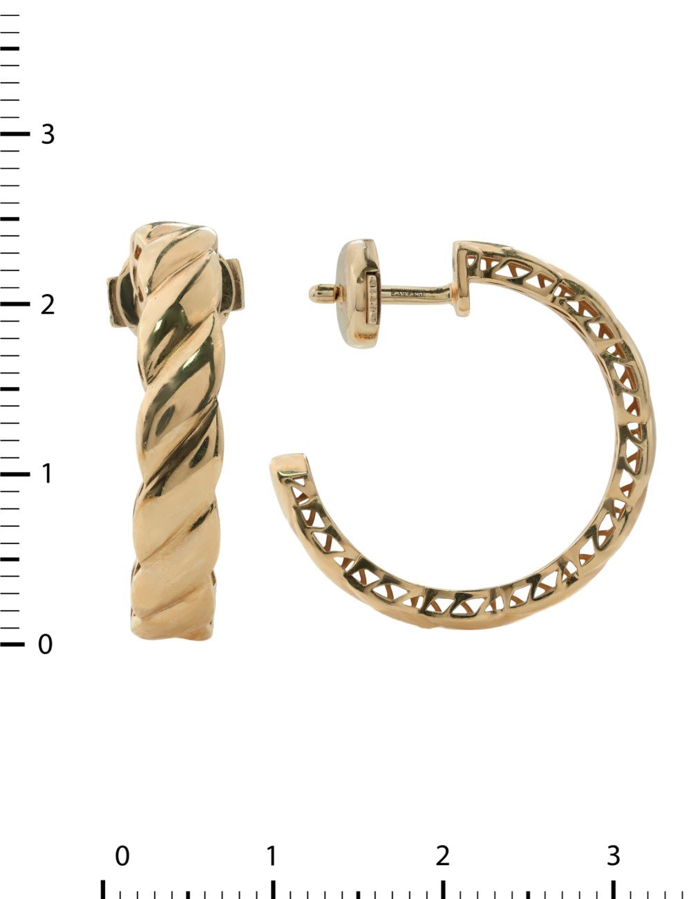 Серьги из золота 585 пробы