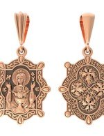 Образок из золота 585 пробы