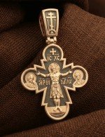 Крест из золота 585 пробы