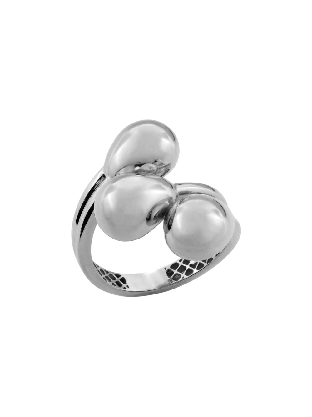 Кольцо из белого золота