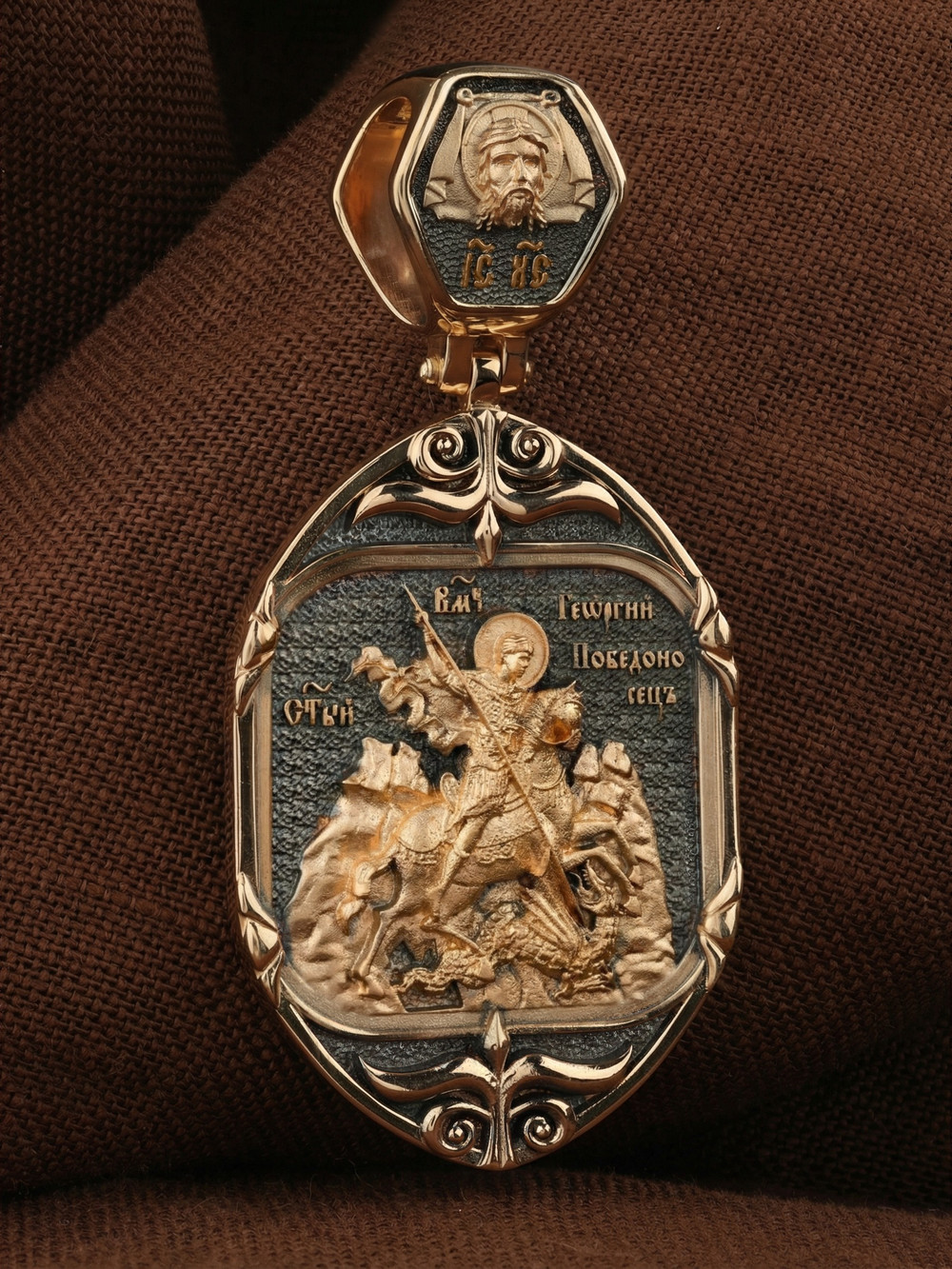 Образок из золота